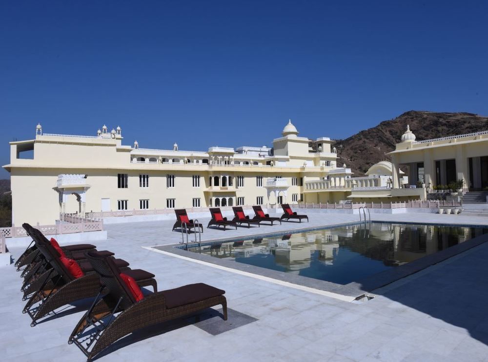 Hotel The Castle Mewar Rāma Exterior foto