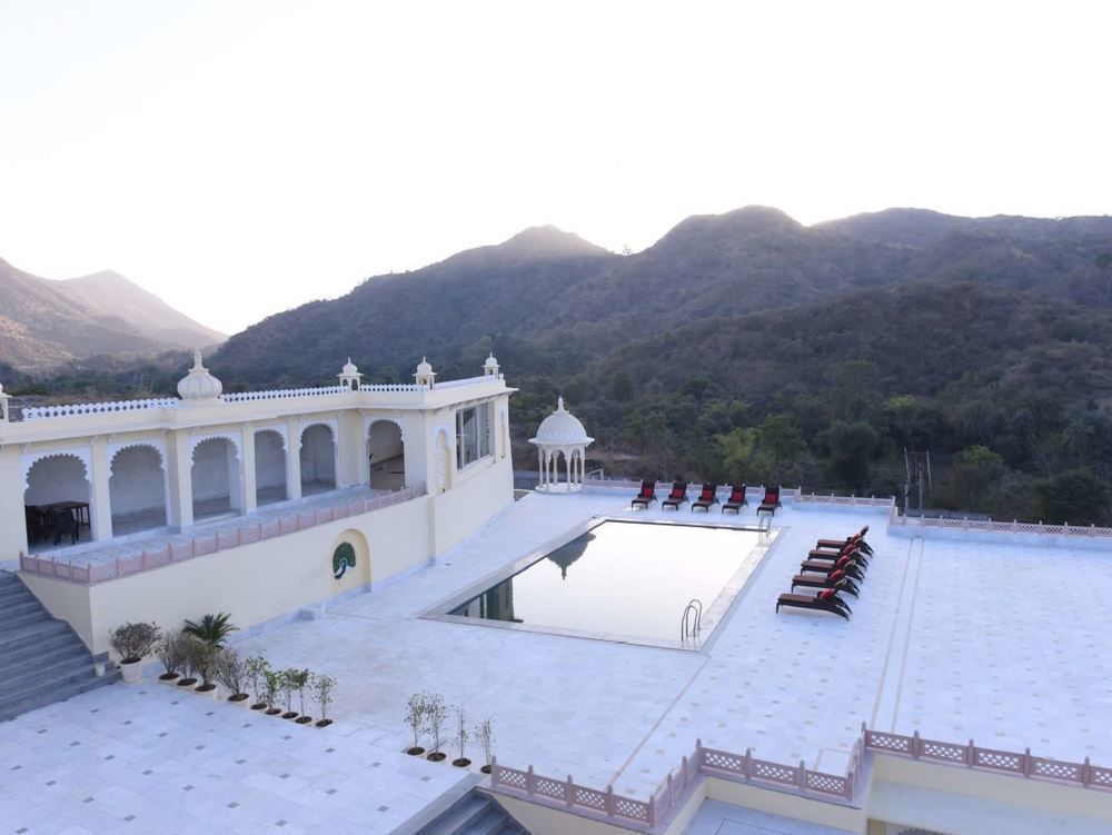 Hotel The Castle Mewar Rāma Exterior foto